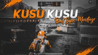 KUSU KUSU 3D BEST BEAT SYNC EDIT PUBG MOBILE MONTAGE | NORA FATEHI | MTR SPRITEOP ❤️