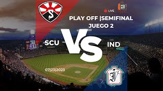 IND vs SCU | Juego 2 | Playoff 2023