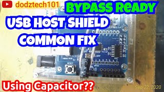 USB HOST SHIELD No Power FIX