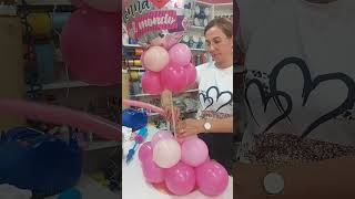 Centro tavola con palloncini! #balloon #festa #balloonartist