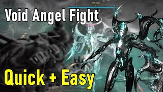 Quick Void Angel Mini-Boss Fight (Warframe)