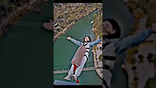 Kaise jiyon gi tere bina | Bungee jumping 🏞| #shorts