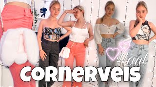 Cornerveis Haul | how to wear a top that’s too small