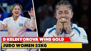 Uzbek's Diyora Keldiyorova Wins Gold - Judo Women's 52kg - Olympic 2024