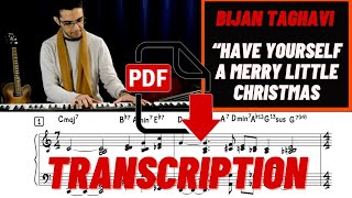 Bijan Taghavi - Transcription - Have Yourself a Merry Little Christmas (Solo Piano)