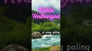 Hubungan Yang Paling Kuat Adalah #fakta #facts #faktaunik