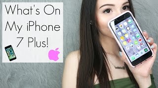 What's On My iPhone 7 Plus: Apps, Pictures & More! || BeautyChickee