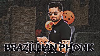 BRAZILLIAN PHONK Ft.Babar Azam | Babar Azam Beat Sync Edit | Shaddy 07 | #babarazam #cricket