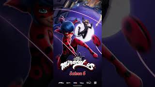 ✨ Miraculers ! ✨ L'affiche officielle de la saison 6 est enfin dévoilée ! 🐞🐾 #miraculousladybug