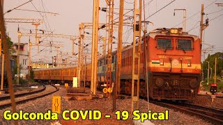 COVID - 19 Spical Train Golconda Express || INDIAN RAILWAYS