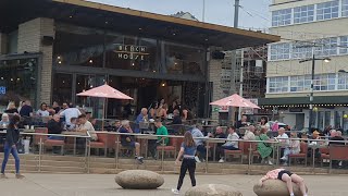 Saturday It's Getting Busy On Blackpool Prom