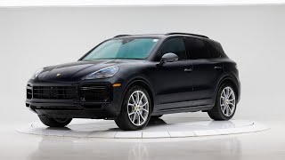 2019 Porsche Cayenne Turbo Moonlight Blue Metallic | P7295A