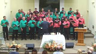 Coro Masculino: Pra sempre (Tomlin/Lawrence/Waldenir C.)  CELEBRAÇÃO 11H |  01/09/2024