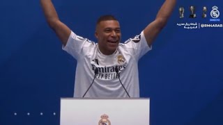 MBAPPE’ says “Uno, Dos, Tres… HALA MADRID!”