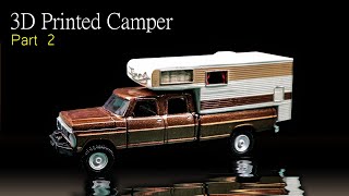 1:64 3D Printed accessories Camper and WINCH BUMPER Part 2