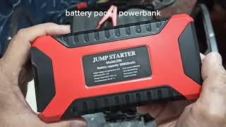 UNboxing : Electric Jump Starter w Air Pump