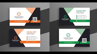 How to Create Business Card in Illustrator CS6