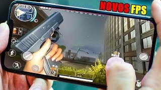 SAIU !! TOP 5 JOGOS NOVOS de FPS (ONLINE/ OFFLINE) PARA ANDROID 2019