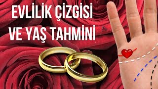 Evlilik Çizgisi ve Yaş Tahmini - Sevgi, Aşk ve İlişki Çizgileri - Erken veya Geç Evlenmek