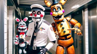 АНИМАТРОНИКИ ПУГАЮТ ОХРАННИКА ЛУЧШИЕ СЕРИИ FNAF COOP ► Garry's Mod