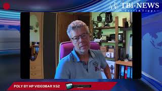 Live Bild und Ton der ​HP | Poly Meeting Videobar X52