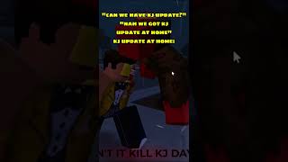 kj update at home #roblox #anime #shorts #battlegroundsmania #gaming #funny