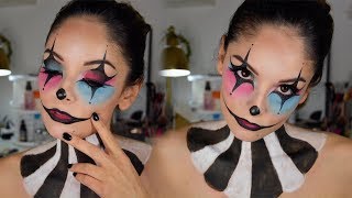 MAQUILLAJE HALLOWEEN ARLEQUIN MALÉFICO | #albapetitec