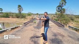 PRF interdita parcialmente ponte na BR 222 em Piripiri