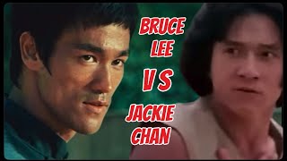 Bruce Lee VS Jackie Chan in Snake in the Eagles Shadow! - A Fantasy Matchup!