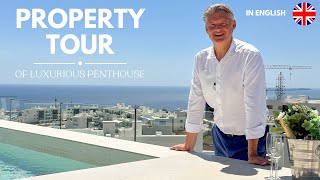 Join Peter on a tour of luxurious penthouse