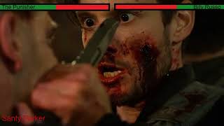 The Punisher Vs Billy Russo Final Fight Part 1 With Healthbars