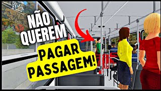 🔴 PASSAGEIROS NÃO QUEREM PAGAR PASSAGEM! 😱 - OMSI 2