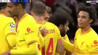 ملخص مباراة ليفربول و اتلتكوا مدريد 2 2اليوم دورى ابطال اوروبا هدف صلاح اليوم HD