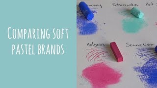 Comparing soft pastel brands