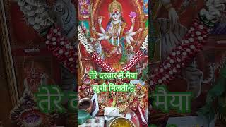 तेरे दरबार में मैया खुशी  #shorts #youtubeshorts #ytshorts #trending #viralvideo #rky #navratri #maa