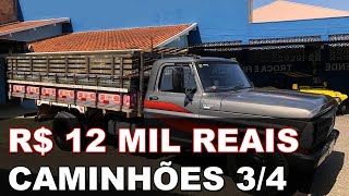 SO CAMINHAO 3/4 A VENDA A PARTIR DE R$ 12 MIL