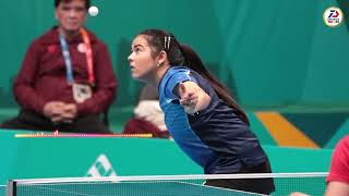 Adriana Díaz a la final individual de tenis de mesa en Santiago 2023 (audio).