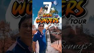 Created a new record on this world tourism day ❤️ 7 wonders tours #7wonders #bennys #travel #tour