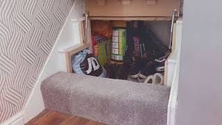 Hidden Under Stair Storage