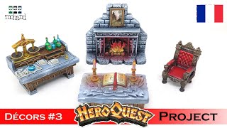 🇫🇷 Peindre ses figurines de jeu de plateau - Heroquest Project :Décors #3