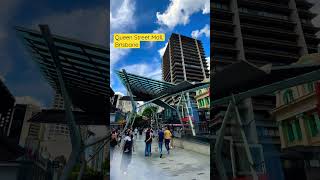 Blue Skies at Queen St. Mall in Brisbane. #travel #australia #short #shorts #shortsfeed #shortsvideo