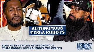 Elon Musk New Line of Autonomous Tesla Robots Gives AceBoyz The Creeps