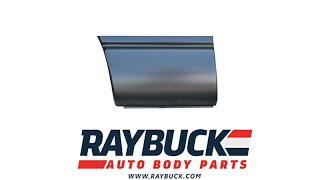 2002-2008 DODGE RAM PICKUP LOWER FRONT BEDSIDE PANEL (6′ BED), PASSENGER SIDE