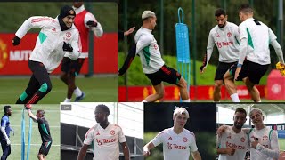 MAN UTD TRAINING HIGHLIGHTS: BRINGING THE INTENSITY🔥