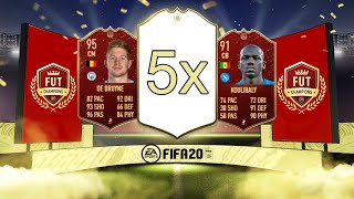 5X PRIME ICON PACKS & FUT CHAMPIONS REWARDS! | FIFA 20 ULTIMATE TEAM