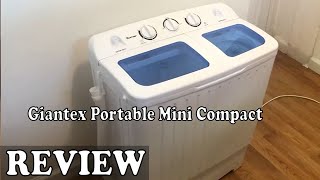 Review Giantex Mini Portable Washer and Dryer 2020