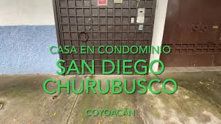 CASA EN CONDOMINIO EN VENTA EN LA COL SAN DIEGO CHURUBUSCO