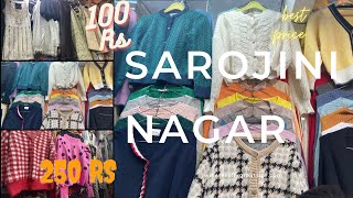 Sarojini Nagar Market Winter Collection Available सरोजिनी नगर मार्केट  ! #sarojininagar #market