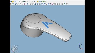 FreeCAD.#58. Верстак "Part". Часть 14. Лого. Инструмент "Создать проекцию на поверхность"