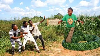 The Black Snake 😱 ( Full HD) | Mark Angel Comedy | Mr Macaroni | Sirbalo | Yawa Skits